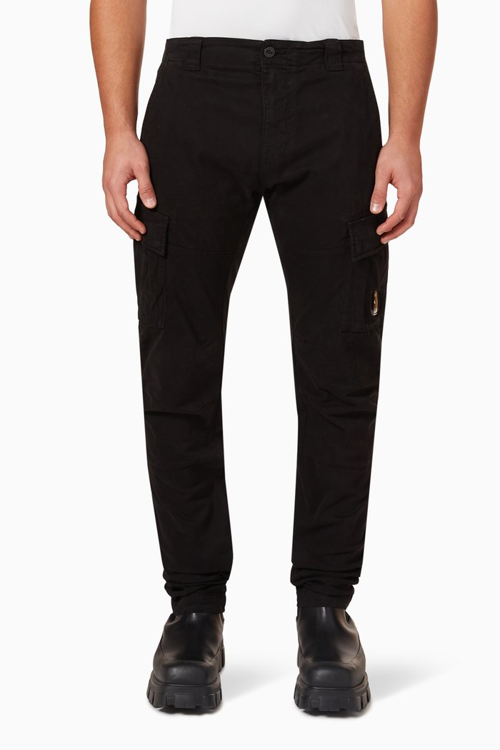 

Cargo Pants in Sateen, Black
