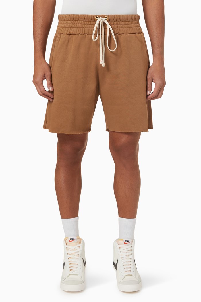 

Yacht Sweat Shorts in Fleece, Brown