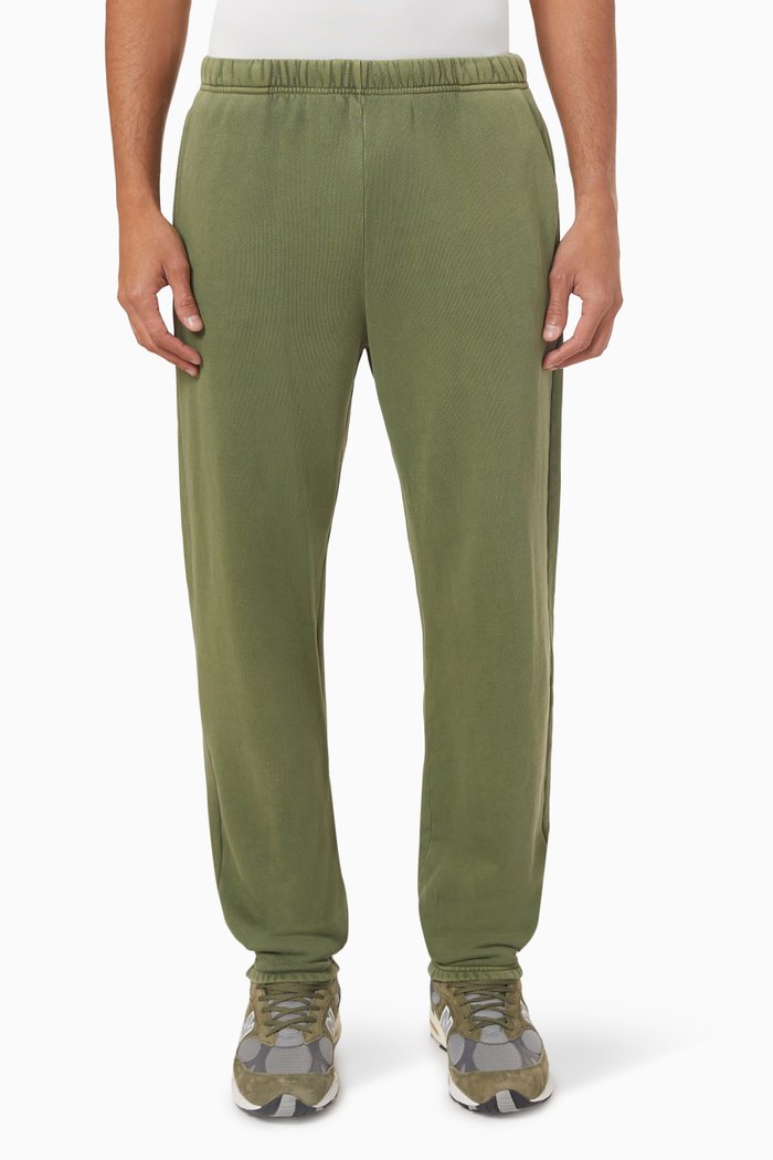 

Sweatpants in Fleece, Green