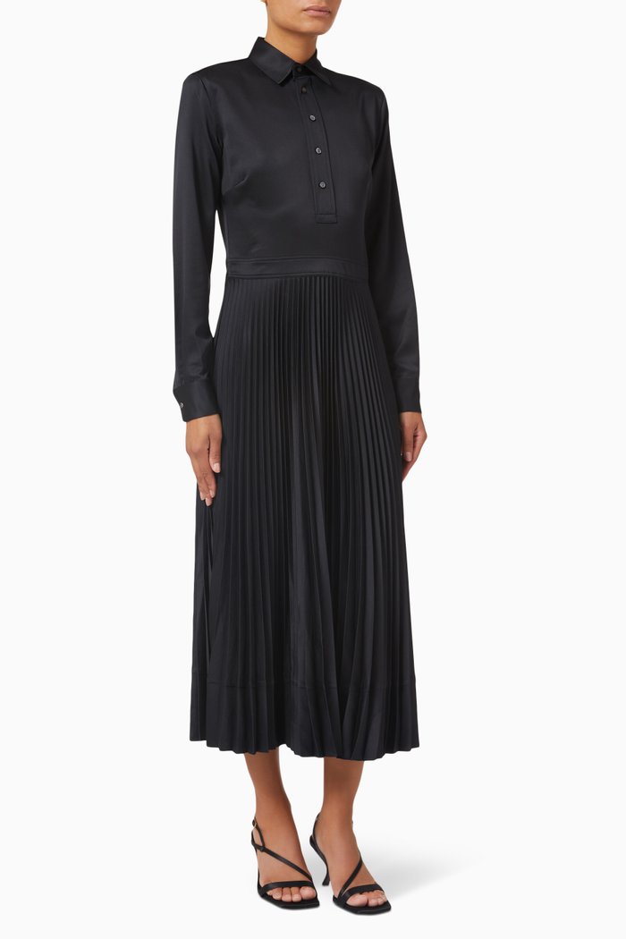 

Charm Day Dress in Viscose, Black