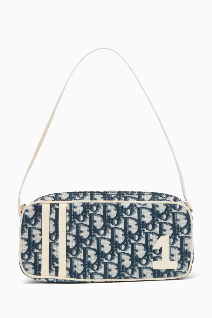 

No.2 Shoulder Bag in Trotter Canvas, Multicolour