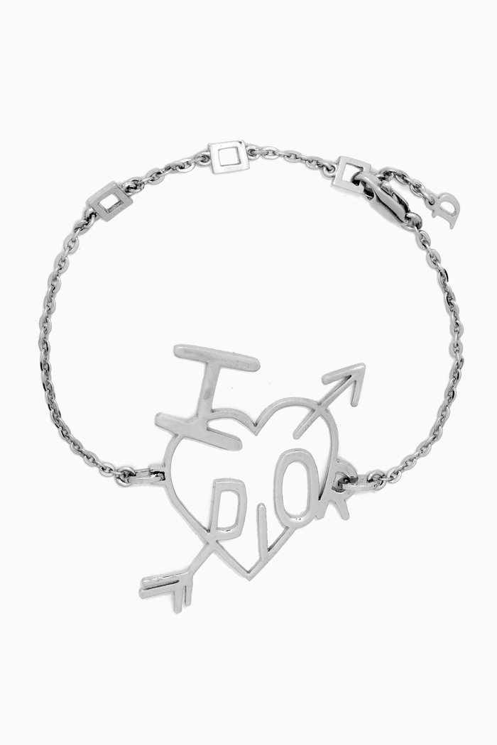 

I Love Dior Bracelet in Metal, Silver