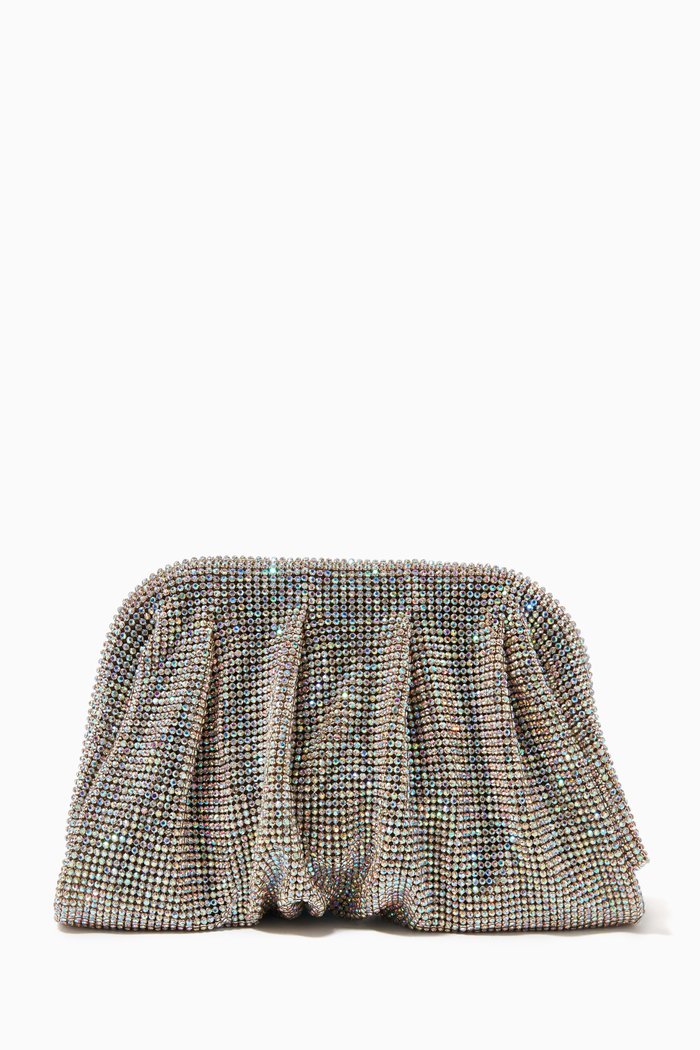 

Venus La Petite Clutch in Crystal Mesh Rhinestones, Gold