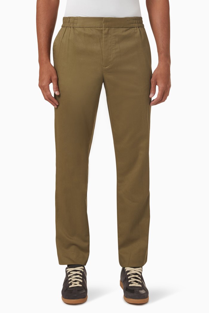 

Pull-on Trousers in Cotton, Neutral