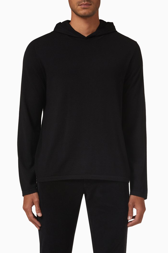

Featherweight Hoodie in Cashmere-blend, Black