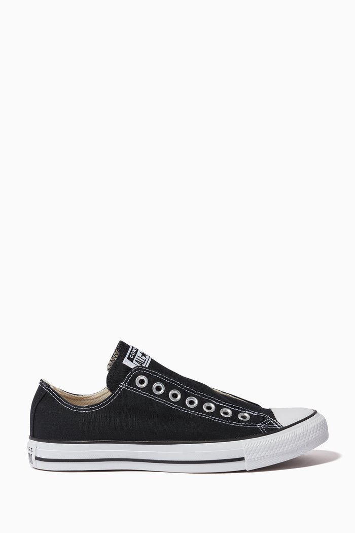 

Chuck Taylor All Star Slip-on Sneakers in Canvas, Black