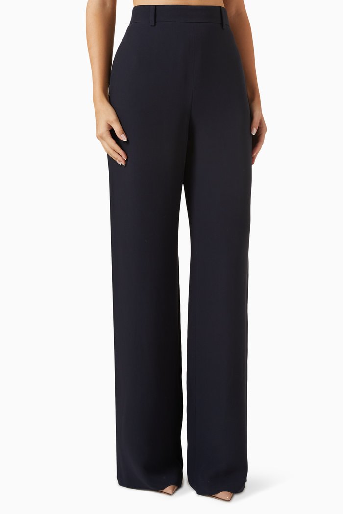 

Valentino Pants in Silk Crêpe, Blue