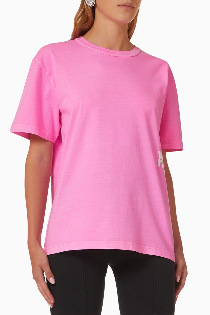 

Essential T-shirt in Jersey, Pink