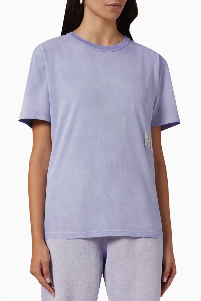 

Essential T-shirt in Jersey, Purple