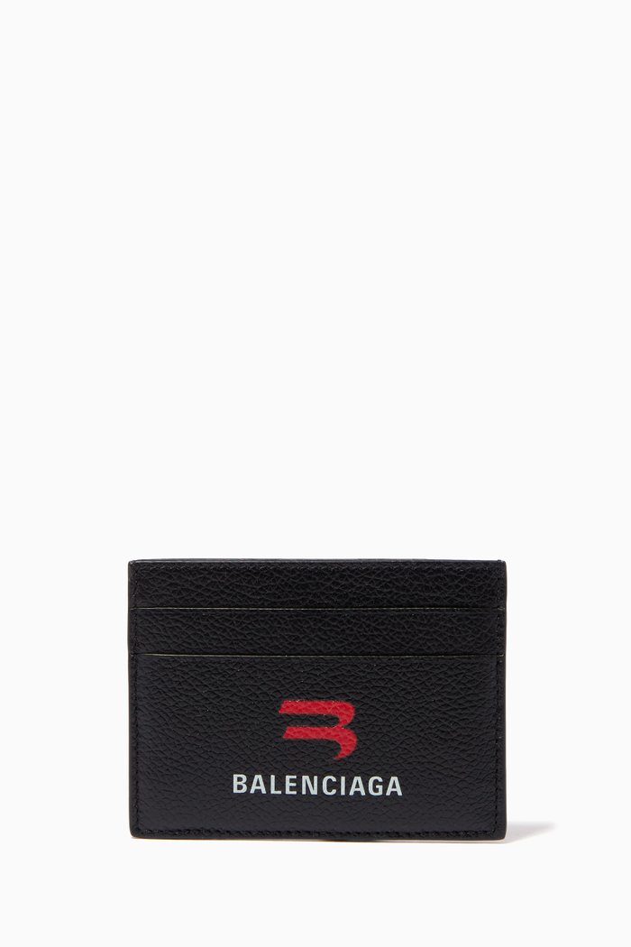 

Cash Card Holder in Leather, Black