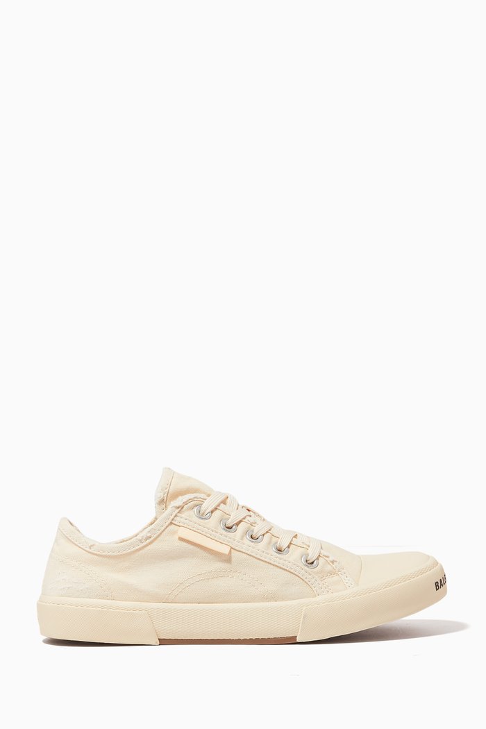 

Paris Low Top Sneakers in Canvas, White