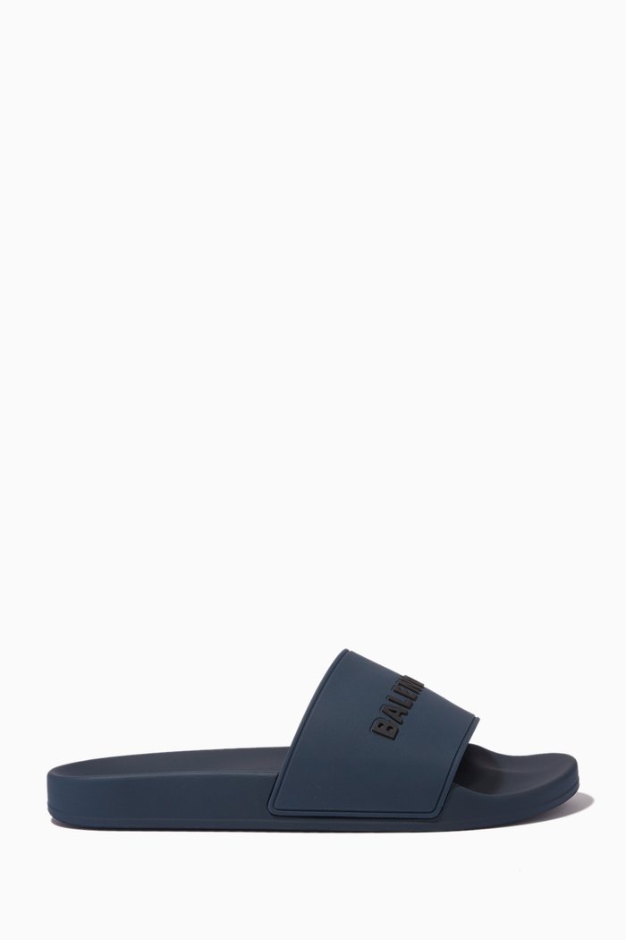 

Logo Pool Slides in Rubber, Blue