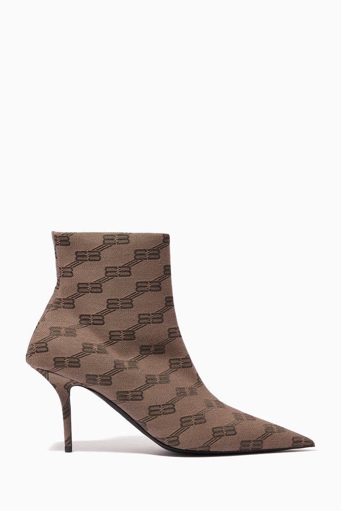 

Knife Boots in BB-monogram Canvas, Neutral