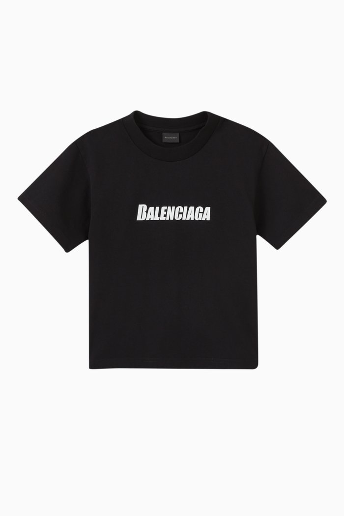 

Logo T-shirt in Cotton, Black