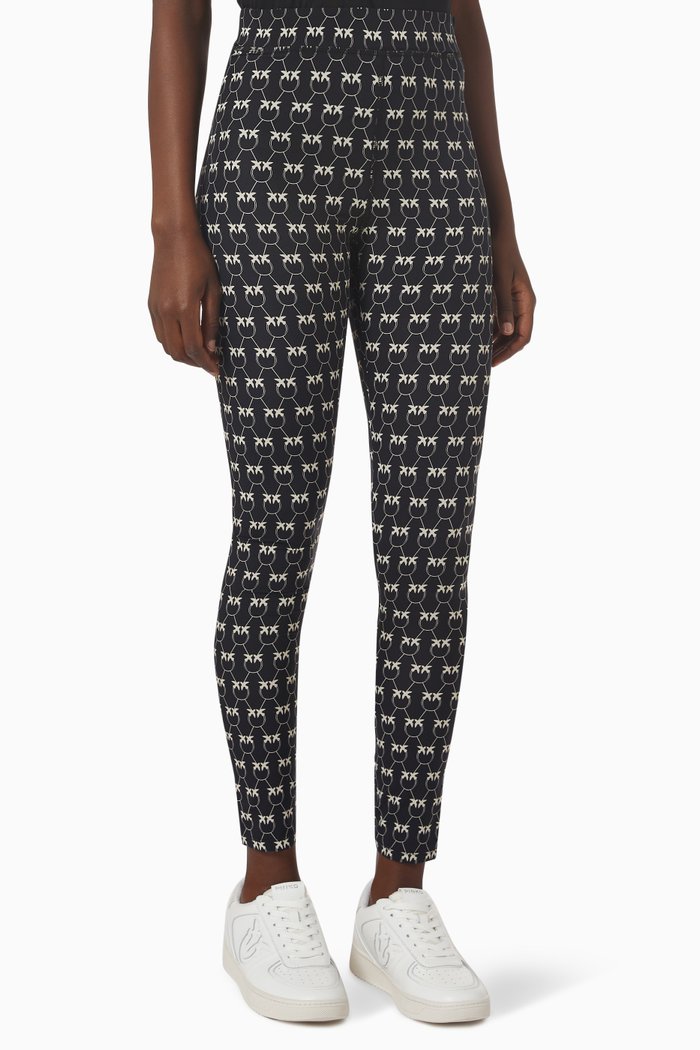 

Geloso Monogram Leggings, Multicolour