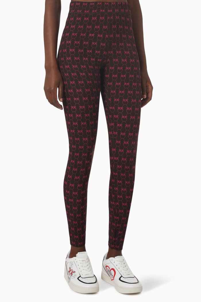 

Geloso Monogram Leggings, Multicolour