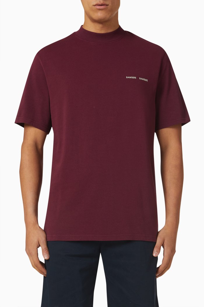 

Norsbro T-shirt in Organic Cotton, Brown