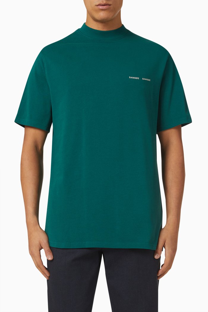 

Norsbro T-shirt in Organic Cotton, Green
