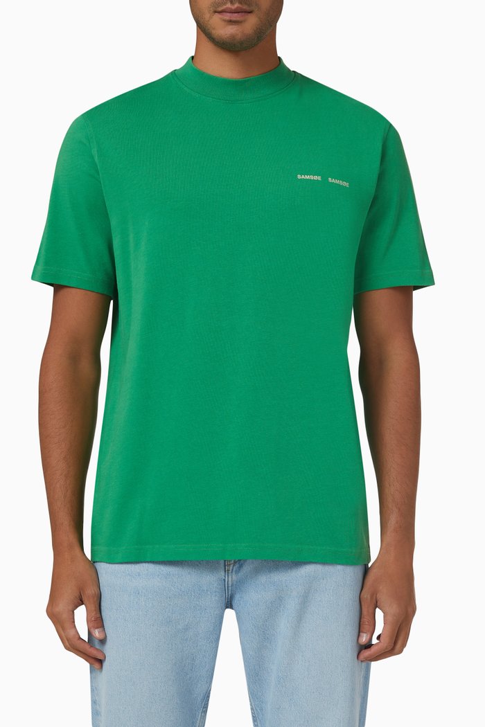

Norsbro T-shirt in Organic Cotton, Green