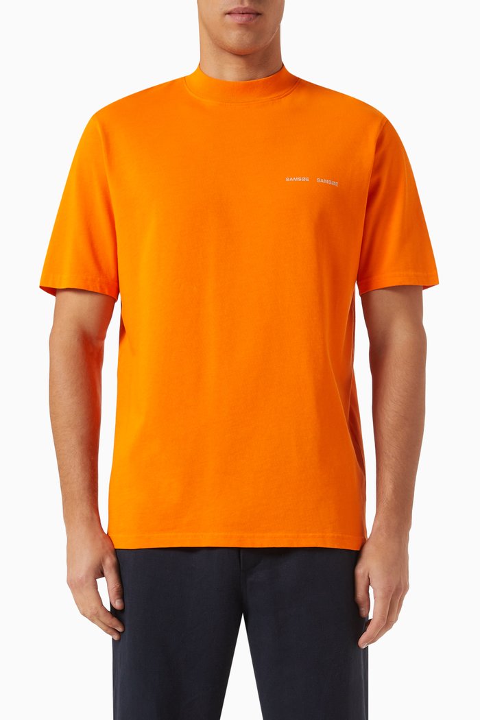 

Norsbro T-shirt in Organic Cotton, Orange