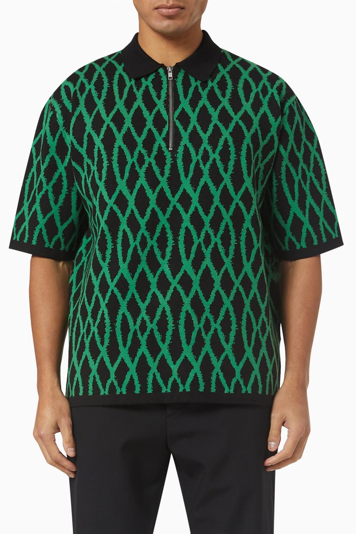 

Garam 10490 Polo Shirt in Ecovero™, Green