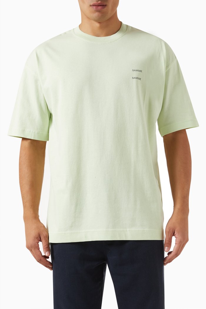 

Joel T-shirt in Organic Cotton, Green
