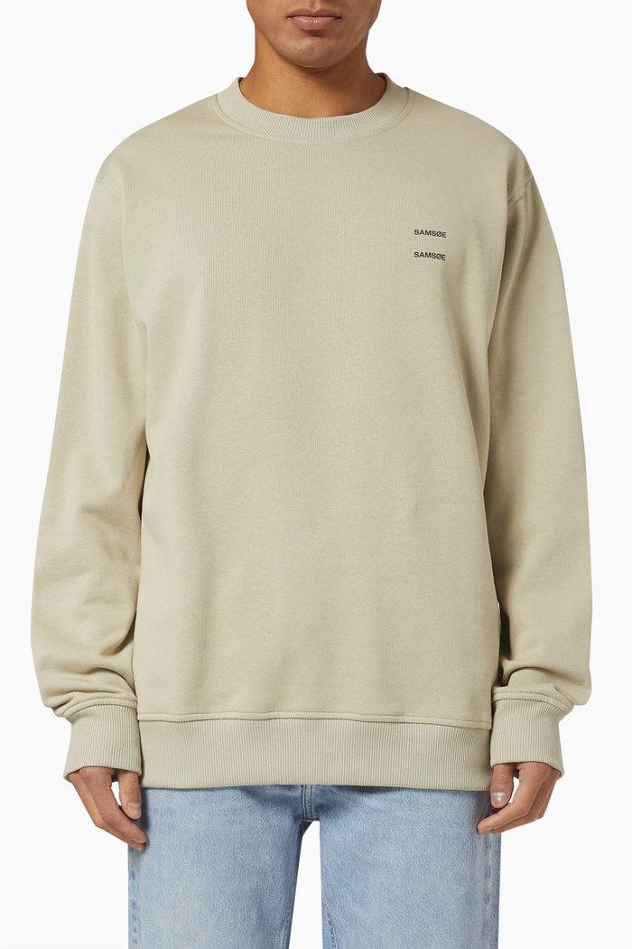 

Joel Sweatshirt in Organic Cotton, Neutral