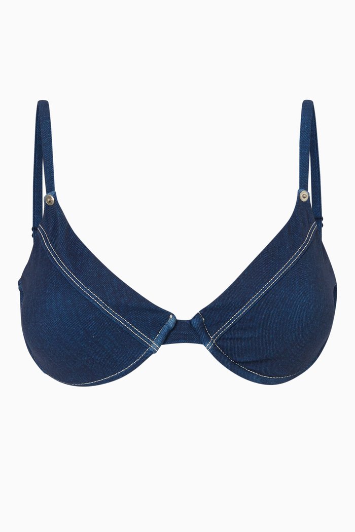 

Demi Bra in Denim, Blue