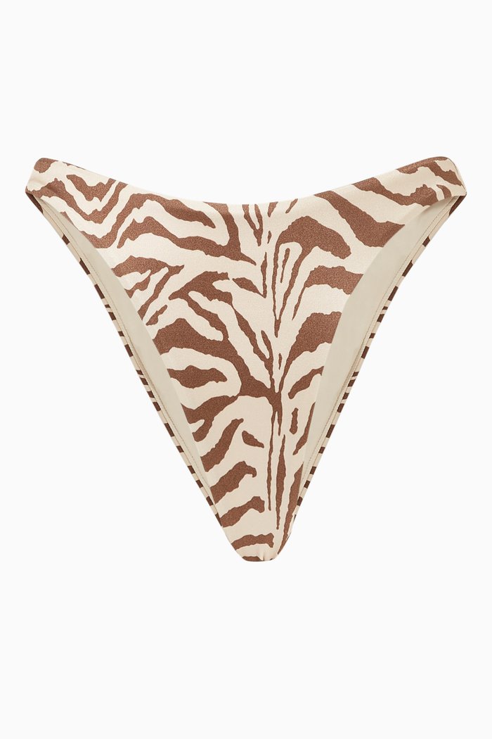 

Better Bikini Bottoms in Satin, Brown