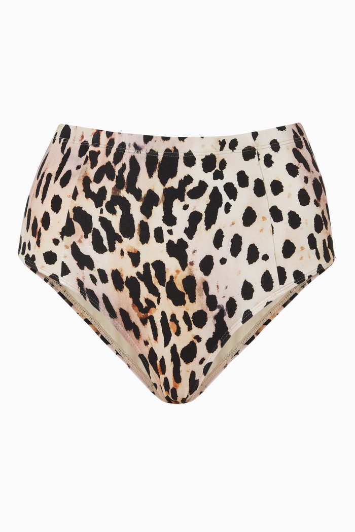 

Boy Shorts in Satin, Brown