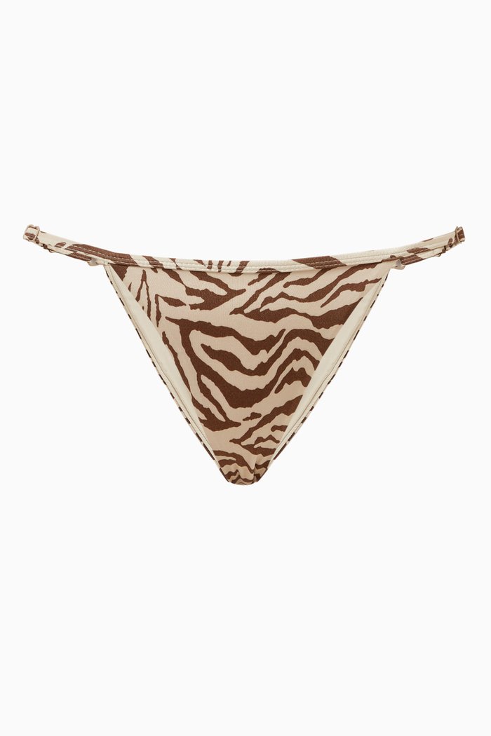 

Pefect Fit Bikini Bottoms in Satin, Brown