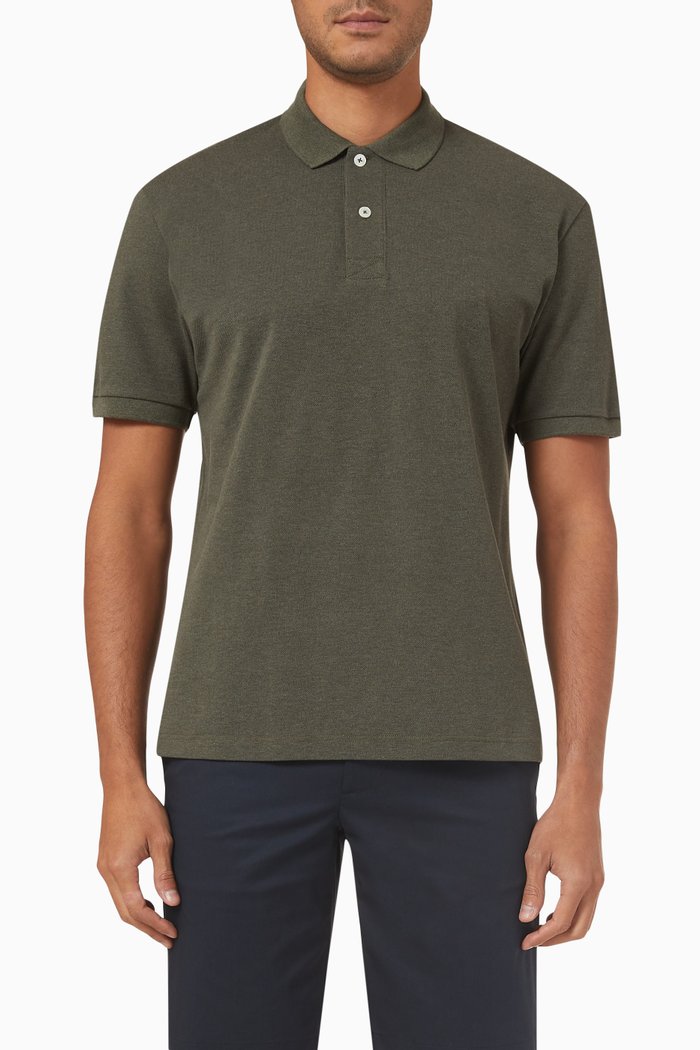

Polo Shirt in Cotton-piqué, Green