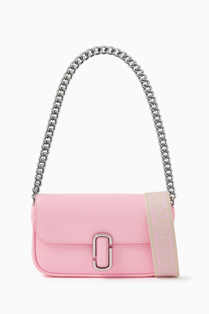 

The J Marc Mini Shoulder Bag in Leather, Pink