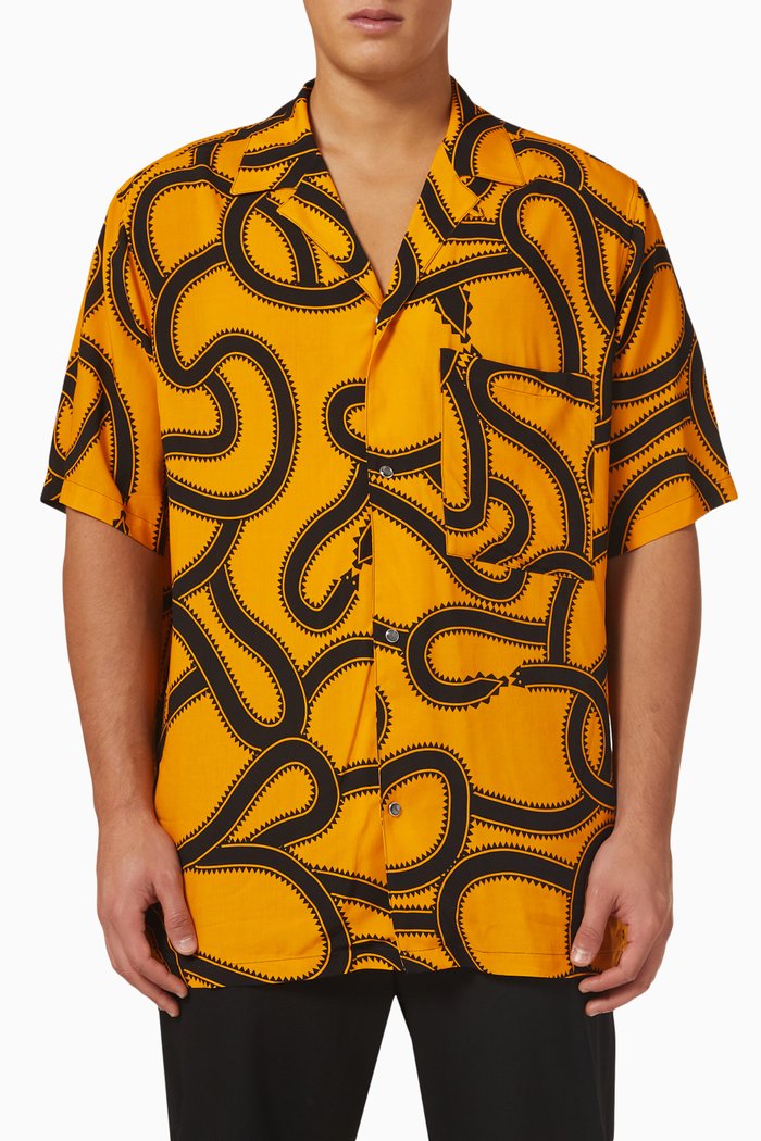 

Hawaii Shirt in Viscose, Yellow
