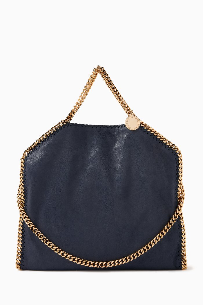

Falabella Tote Bag in Shaggy Deer, Blue