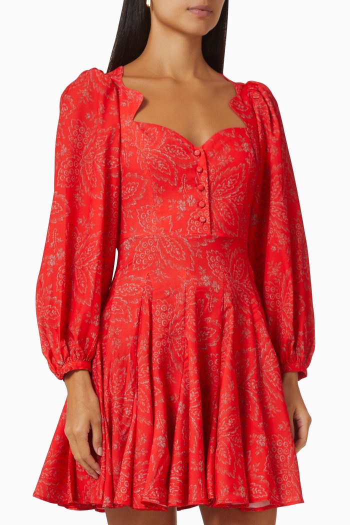 

Torri Mini Dress, Red