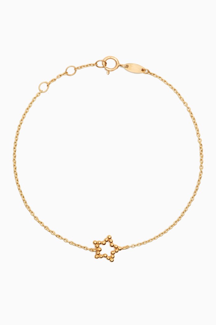 

Lydia Star Bracelet in 18kt Yellow Gold