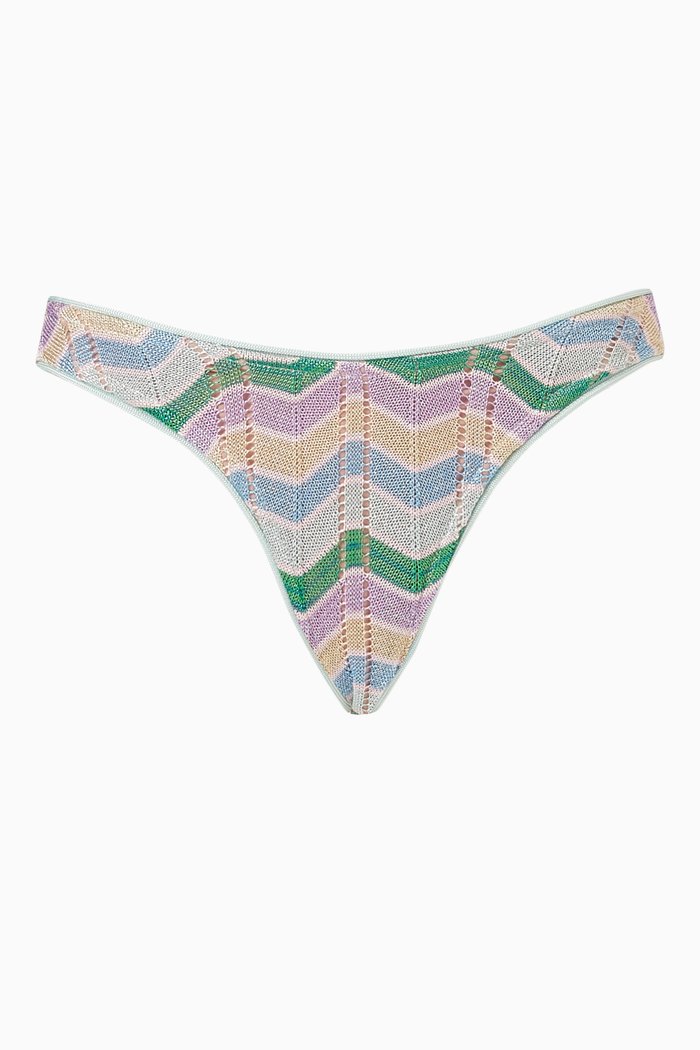 

Maya Cut-out Bikini Bottoms, Multicolour