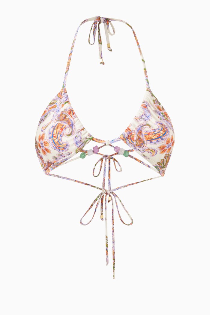 

Sienna Bandeau Bikini Top, White