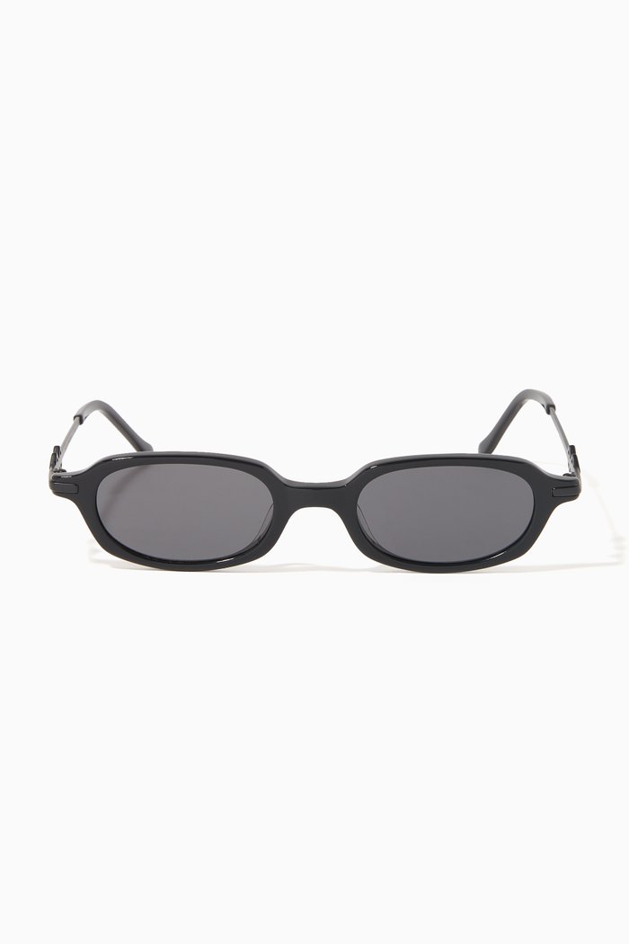 

Carolyn Sunglasses in Metal & Acetate, Black