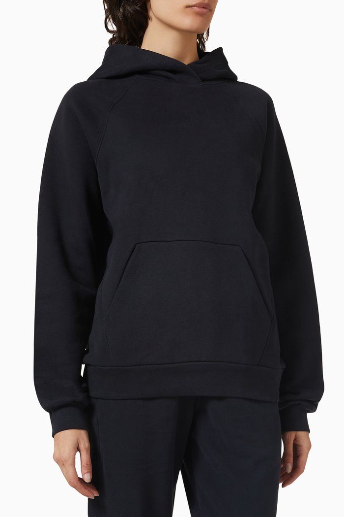 

Eternal Happiness Hoodie in Organic Cotton, Black