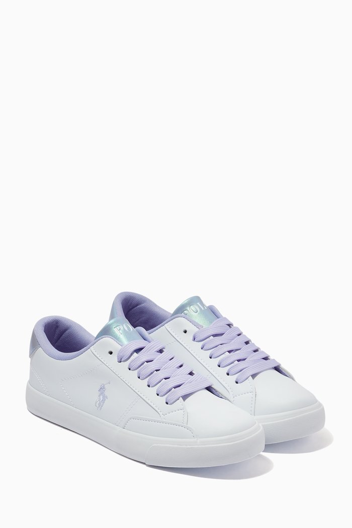 

Theron IV Sneakers in Faux Leather, Blue