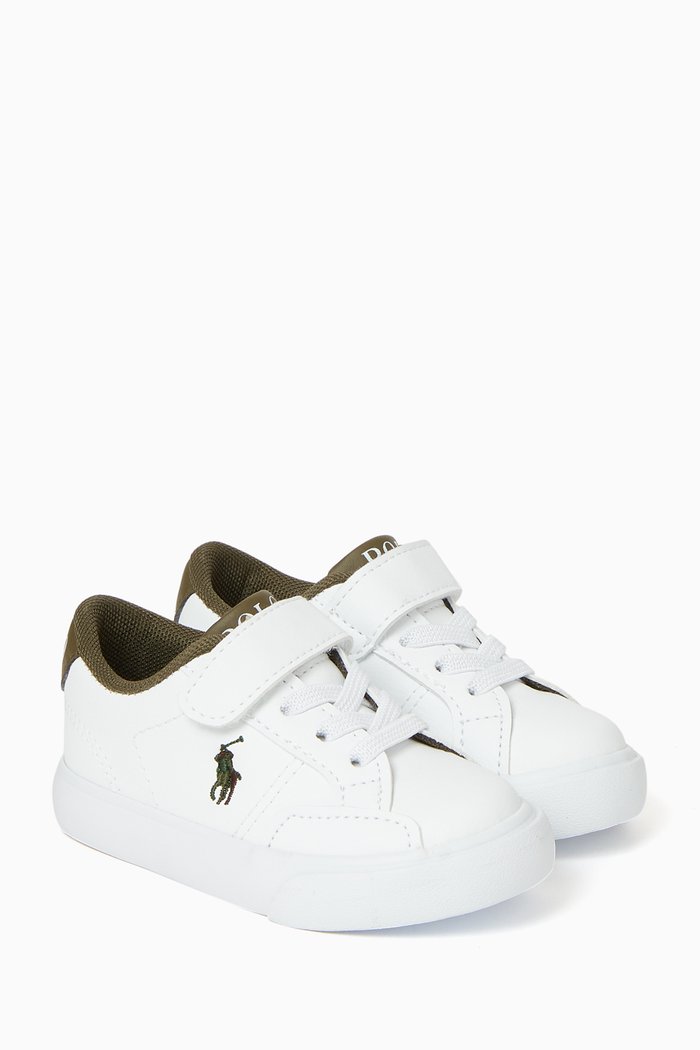 

Theron IV Sneakers in Faux Leather, White