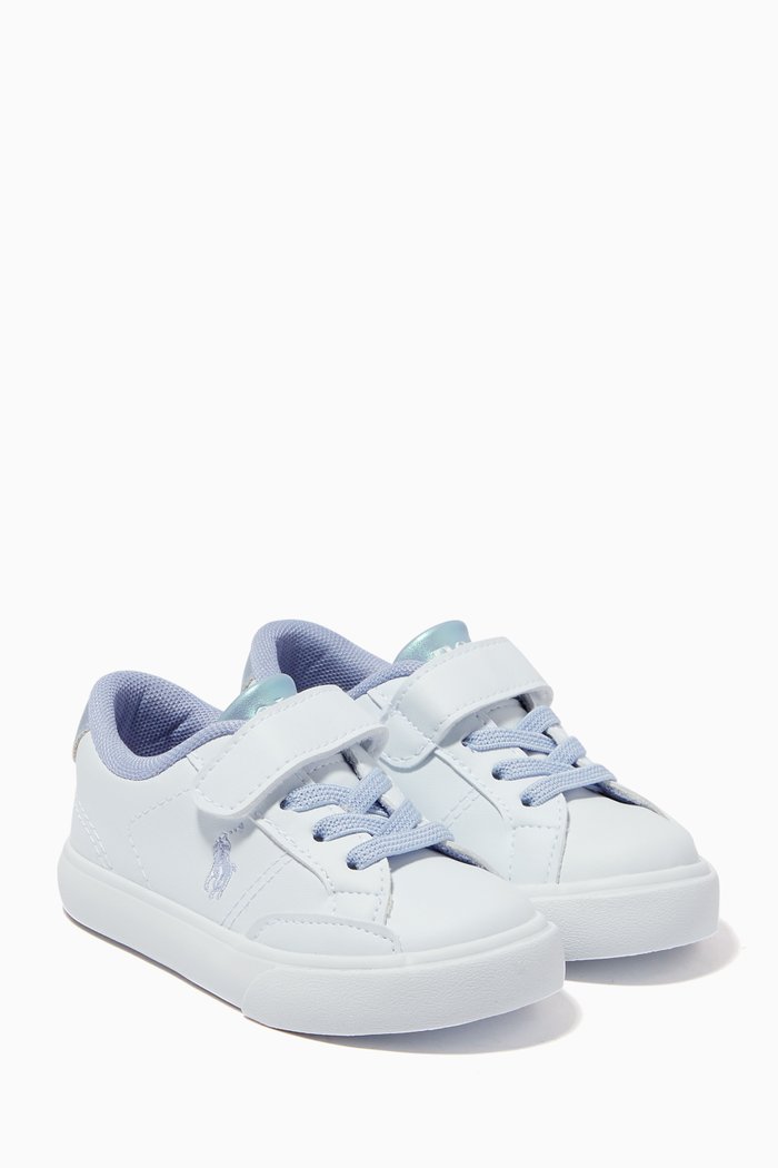 

Theron IV Sneakers in Faux Leather, Blue
