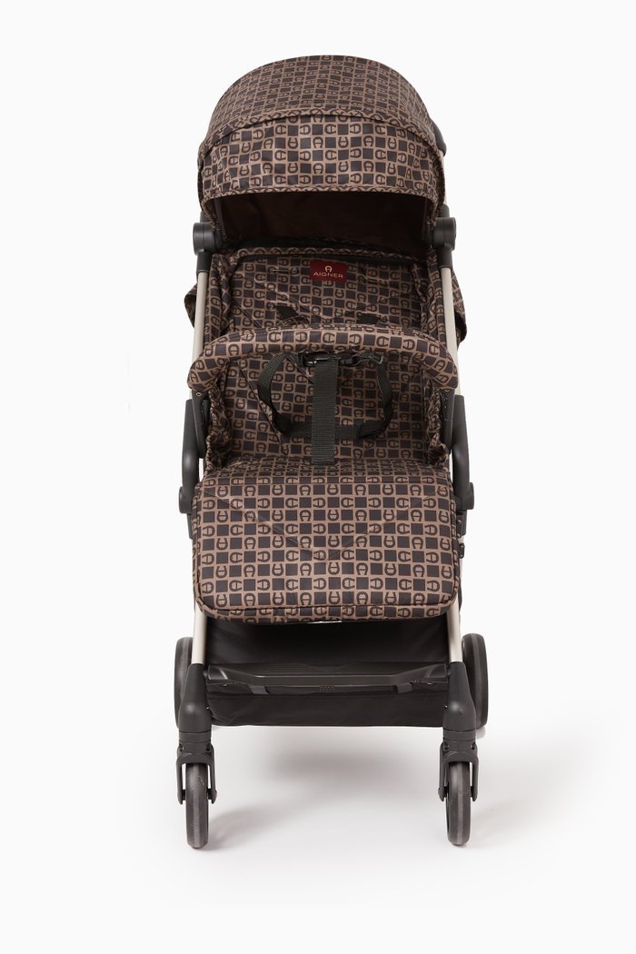 

Logo Light Auto-folding Stroller, Brown