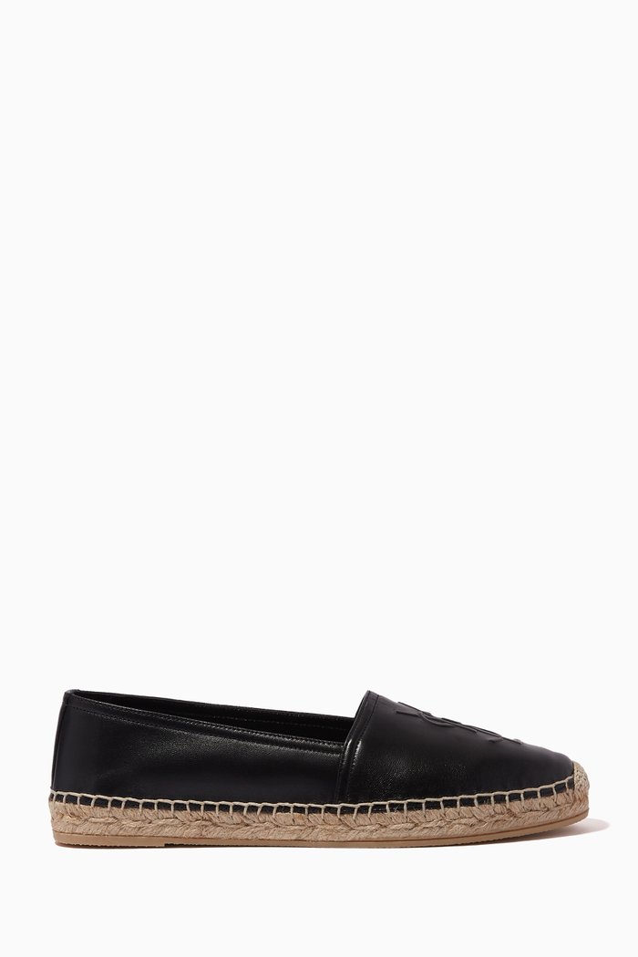 

Monogram Espadrilles in Lambskin, Black