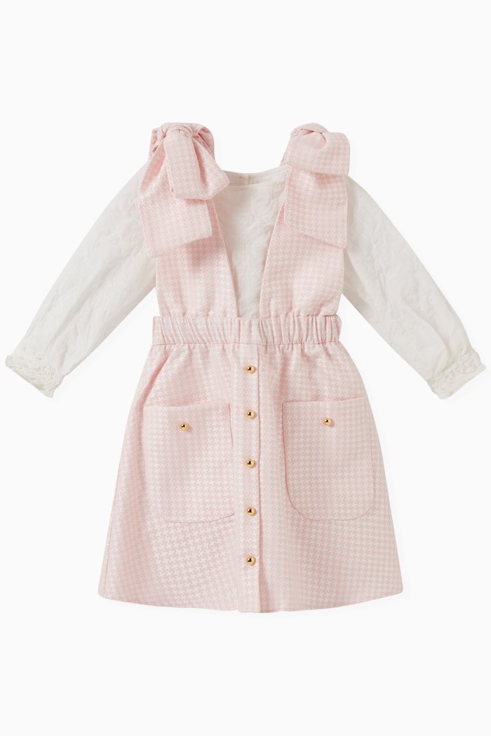 

Blouse & Skirt Set, Pink