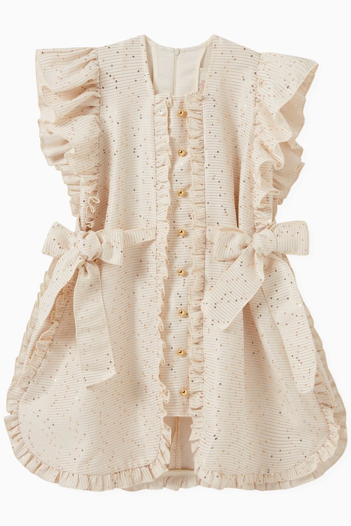 

Side Bow Dress, Neutral