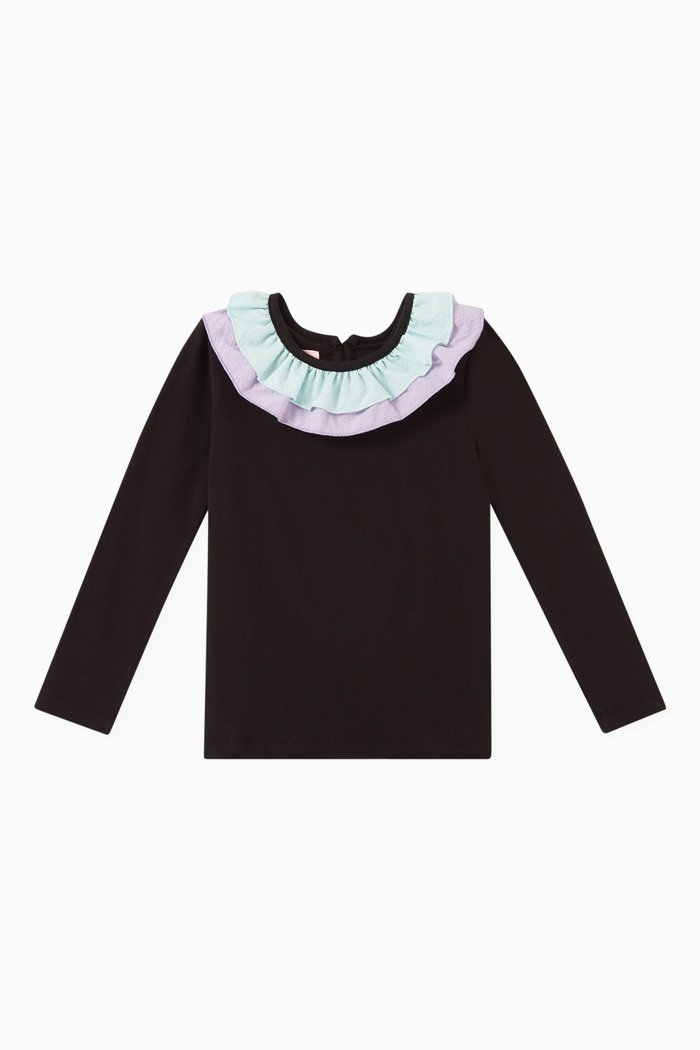 

Amina Mix T-shirt, Black