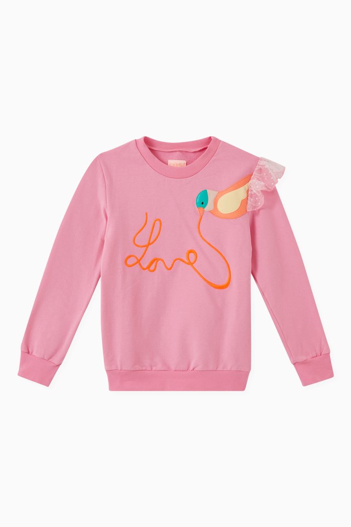 Lucia Love Sweatshirt, Pink